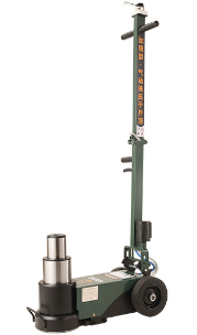 工程车辆轮胎更换中冠航气动卧式液压千斤顶安全使用要点